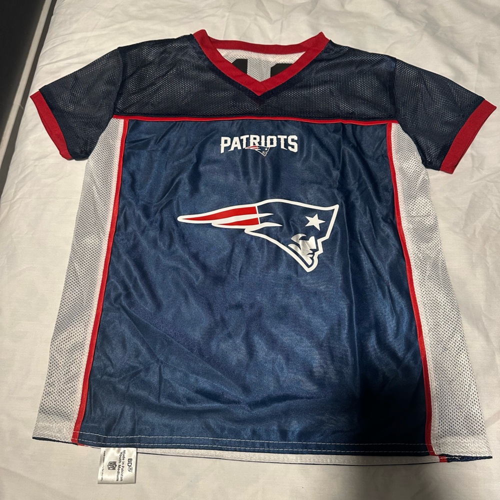 Patriots Blue and Red Jersey